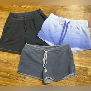 Athletic shorts set of 3 old navy, moda, Sonoma Summer, running, fitness small
